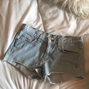 Rag & Bone Denim Cutoff Shorts Size 24